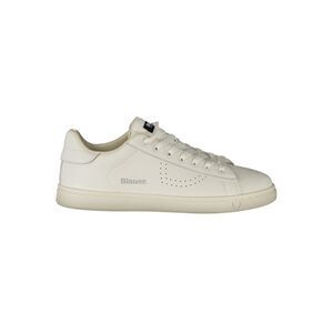 Blauer White Polyurethane Men's Men's Sneaker